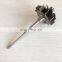 CT26 Small/CT20B 17201-74080 50.00/59.70mm 10 Blades 17201-17080 Turbocharger Turbine Wheel&shaft/turbo Wheel
