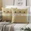 Simple style Button closure sofa  pillow linen/polyester Pillow covers 18x18