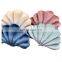 Sea Shell Shaped Throw Goose Down Pillow for Couch Sofa Home Decor Cushion