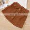 2020 Hot Sale New Creative Pure White Feather Sleeve T-shirt + Metal Button Corduroy Short Skirt Set
