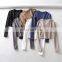 New Office Lady Women Female Long Sleeve Elegant Shirt Blouse Crew Neck Base Inside Top