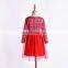 Christmas Mommy and Me Clothes Plaid Princess tutu Dress Baby Girl Dress Long Sleeve Mother Daughter Dresses Vestidos