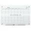 magnetic dry erase monthly planner board, writing glass calendar board