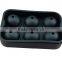 glacio Silicone Ice Cube Trays Round Ice Ball Mold & Large Square Ice Cube Tray