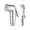 New European Bathroom Bidet Toilet Shattaf Portable Chrome Toilet Bidet Sprayer