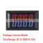 4 Bit Digital Voltmeter Ammeter DC 200V 10A Red Blue LED Dual Display Voltage Amp Panel Meter 12v 24v Car Current Monitor Tester