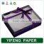 Custom Design paper PET gift box packaging
