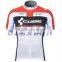 comfortable whole set blank cycling jerseys shirt and bib shorts for university players