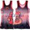 Custom design hot sell sublimation wholesale wrestling,pink sexy women wrestling singlet