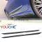 1 pair carbon fiber cf side extension skirts for BMW 3 series G20 2019-2020
