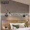 HUAYI Modern Decoration Simple Style Indoor Bedroom Loft Hotel Wall Mounted LED Wall Lamp