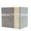 Factory Supplier Price 100mm Stone Texture Coating Waterproof Floor Slab Cement Concrete PU Polyurethane Sandwich Panel For Sale