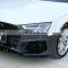 17-19 Front Body Kits For  Audi A4L Modified RS4 Normal Style