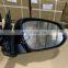 Maictop car body parts 5 wire led light chrome side door rear view fold mirror for hilux revo 2016