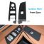 Car Carbon Fiber Main Driving Door Trim Cover Lifter Switch Panel For BMW 5 Series G30 G31 G38 F90 51417438577