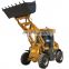 Yunnei/Changchai engine 912 1.2Ton mini wheel loader front end loader price with ce certificate