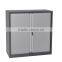 Half Height Modern Tambour Rolling Door File Cabinet with Adjustable Inner Shelf/Roller Door Metal Filing Storage Cabinet(DL-T2)