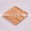 Natural High Quality Barbecue Food Wood Bamboo Serving Tray For Bread