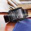 SINOBI Square Men's Watch Charming Leather Band Hollow Out Pointer Double Calendar Date Day  Cool Model  S9761G Jam Tangan Pria