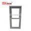 Thailand construction 6mm thickness glass powdercoat aluminum hung window factory price