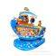 Guangdong Zhongshan Tai Le Play Children's rocking car rocking machine small with screen game pirate ship children coin-operated supermarket game