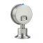 Pressure Gauge Steel Manometer High-Precision 2.5% ,1.6% Glycerin Filled Pressure Gauge With Diaphragm