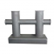 Marine high quality mooring bollard single and double bollard