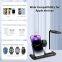 15W LED Desk Lamp Wireless Charger 4-in-1 Cell Phone Wireless Charging Station for mobile phone