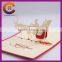 Wholesale High Quality Handmade Customizable Paper Crafts Christmas Greeting Card