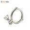 [RUOTENG]  ISO Heavy Duty Three Piece Sanitary Stainless Steel 304/316L Pipe Fitting 3 PCS Part Ferrule Clamp