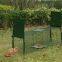 Piège à animaux pliable pour l'entrée à double porte, cage pour capture vivante d'opossums, chats et autres animaux pliable