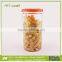 430ml Wide Mouth Plastic Jar Cylinder Food Containers with Ring Pull cap