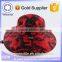 Wholesale red camouflage fishing cap bucket hats