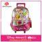 Hot Sweet Girl Trolley School Bags With Light for Kids