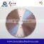 Saw blade type and Ti-coated finishing diamond saws for cutting quartz stone