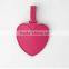 Heart Shaped Luggage Tags Leather Gift