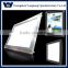 9mm thickness elegant design clear acrylic led crystal light box for advertising