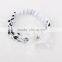 2015 On Discount Kids Hair Accessories Girl Handmade Flower Beaded Elastic Hair Band