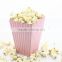 Free sample!paper popcorn box/fried chicken packaging box/open snack food box