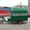 2016 Mobile green Fast Food Cart For Sales,Продается фургон для быстрого питания/уличный торговый киоск для еды,Три электрических продовольственных тележки