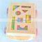 Brand New Kids Education Blocks, 30 Pieces Kids Wooden Blocks, Handmade Colorful Baby Blocks
