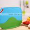 Colored chopping board made from plastomer food-grade materials 2016 hot sales