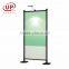 Adjustable aluminum wall shelf