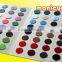 Coloured polyester felt
