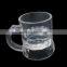 Luxury 25ml clear mini glass beer mug