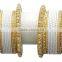Bollywood Indian Costume Crystal Style bangles Set For Wedding