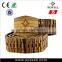 2016 promotion 100% natural wood material new trend products wooden belt zebra wood belt
