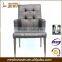 Modern armrest hotel cafe sofa chair