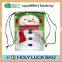 2016 christmas gift nylon polyester drawstring bag rucksack HL-PB044