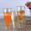 Higher popular 500ml Clear Beer Glass / Beer Cup